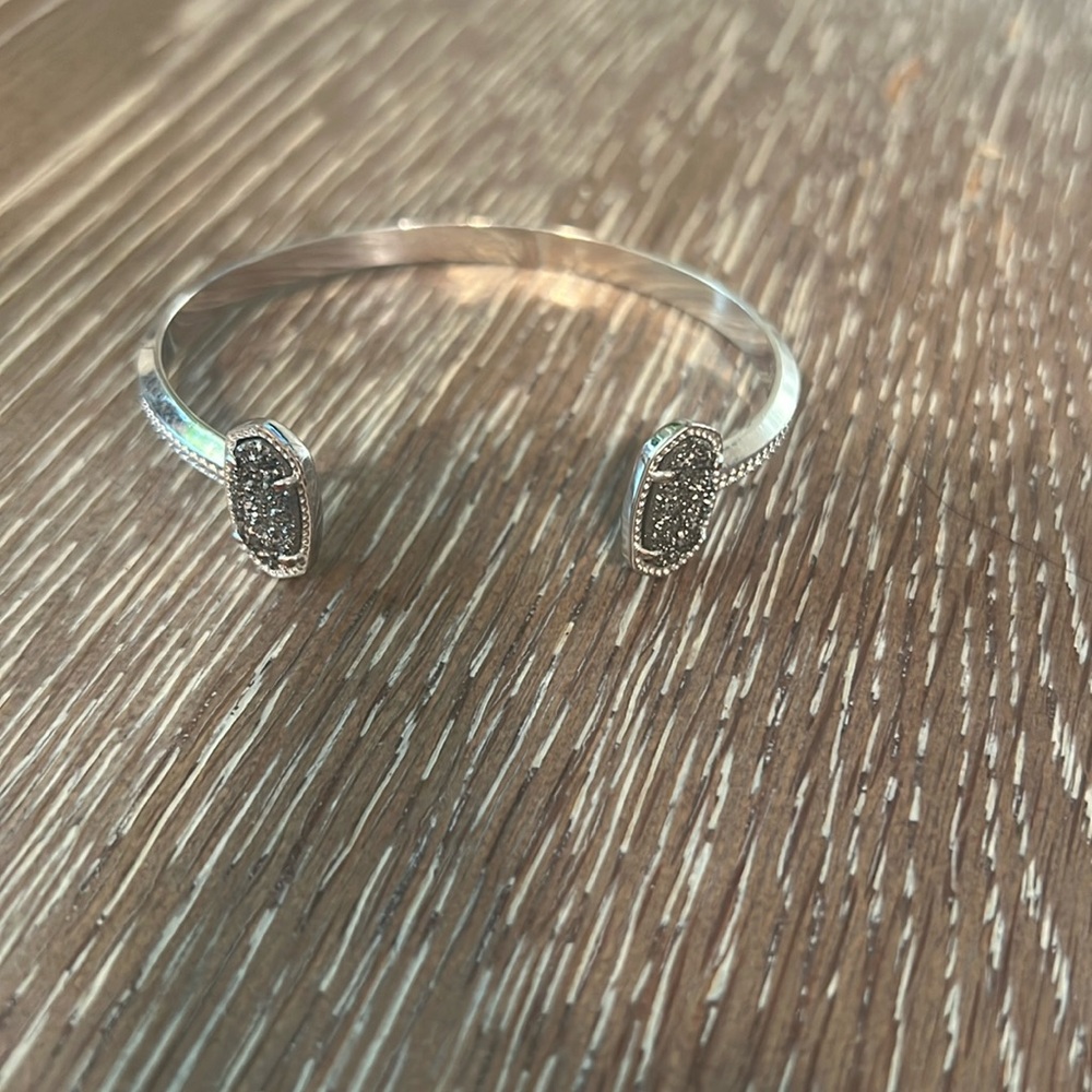Kendra Scott  Silver Drusy Bracelet